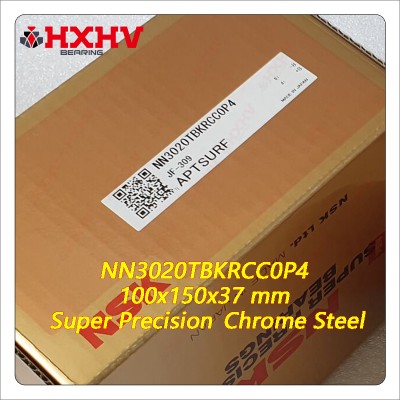 NN3020 NN3020TBKRCC0P4 Super Precision Chrome Steel 100x150x37 mm NSK Cylindrical Roller Bearing