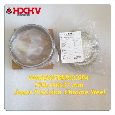 NN3020 NN3020TBKRCC0P4 Super Precision Chrome Steel 100x150x37 mm NSK Cylindrical Roller Bearing